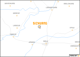 map of Sizhuang