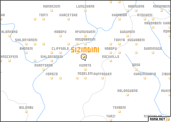 map of Sizindini