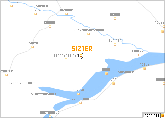 map of Sizner