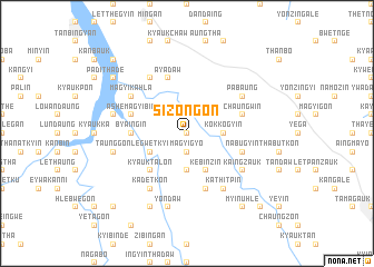 map of Sizongon