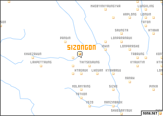 map of Sizongon