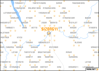 map of Sizongyi