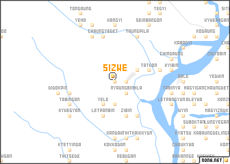 map of Sizwè