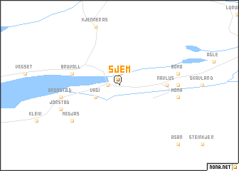 map of Sjem
