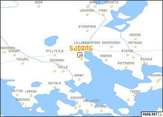map of Sjöäng