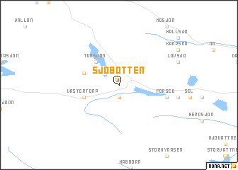 map of Sjöbotten