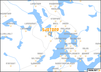 map of Sjötorp