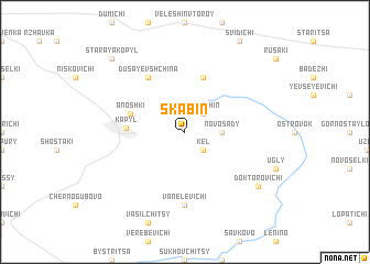 map of Skabin