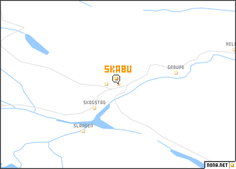 map of Skåbu