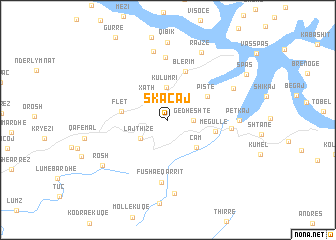 map of Skacaj