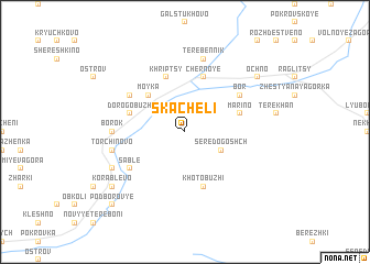 map of Skacheli