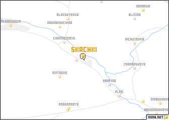 map of Skachki