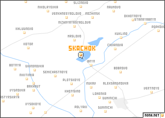 map of Skachok