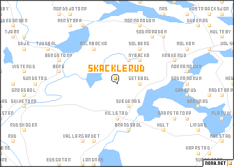 map of Skacklerud