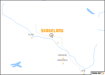 map of Skadeland