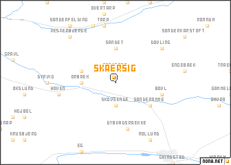 map of Skærsig