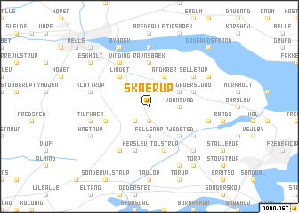 map of Skærup