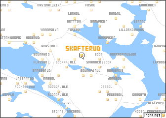 map of Skåfterud