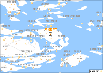 map of Skaft