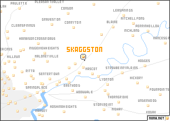 map of Skaggston