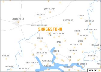 map of Skaggstown