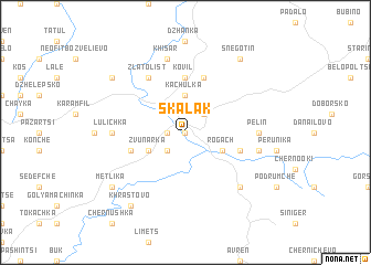 map of Skalak