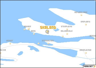 map of Skaland