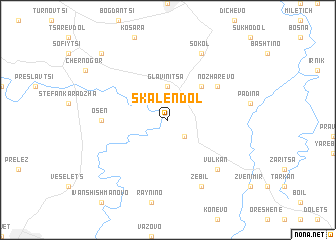 map of Skalen Dol