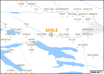 map of Skale