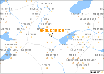 map of Skalkarike