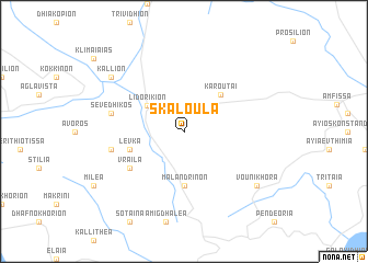 map of Skaloúla