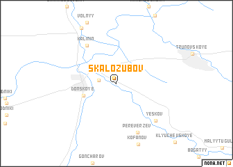 map of (( Skalozubov ))