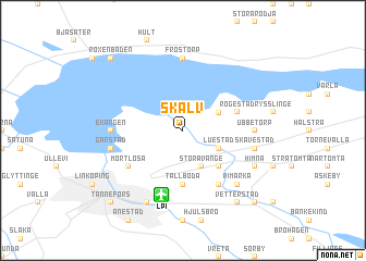 map of Skälv