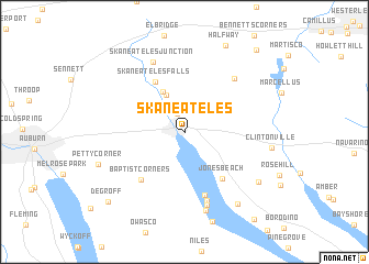 map of Skaneateles