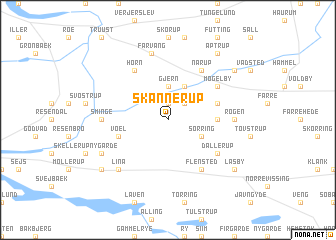 map of Skannerup