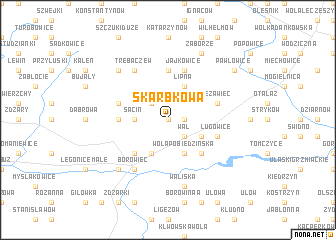 map of Skarbkowa