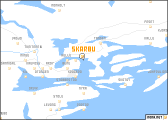 map of Skarbu