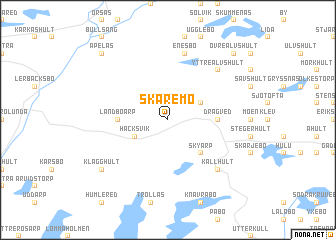 map of Skäremo