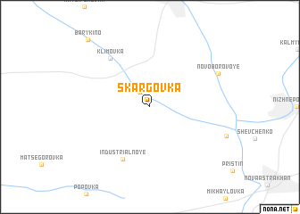 map of Skargovka