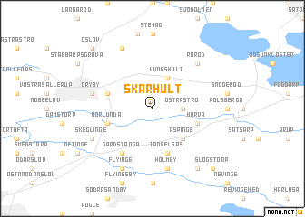 map of Skarhult
