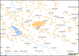 map of Skarići