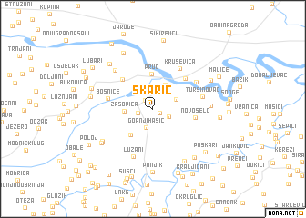 map of Škarić