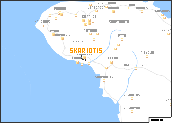 map of Skariótis