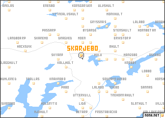 map of Skärjebo