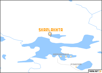 map of Skarlakhta