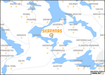 map of Skärmnäs