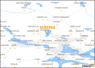 map of Skärped