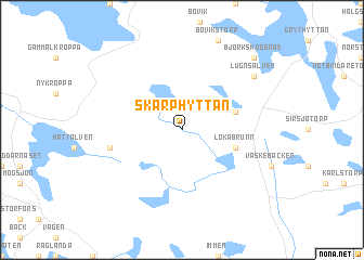 map of Skarphyttan