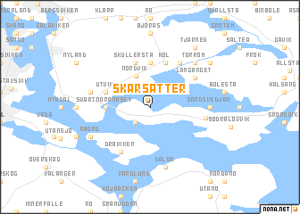 map of Skärsätter