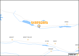map of Skarsgård